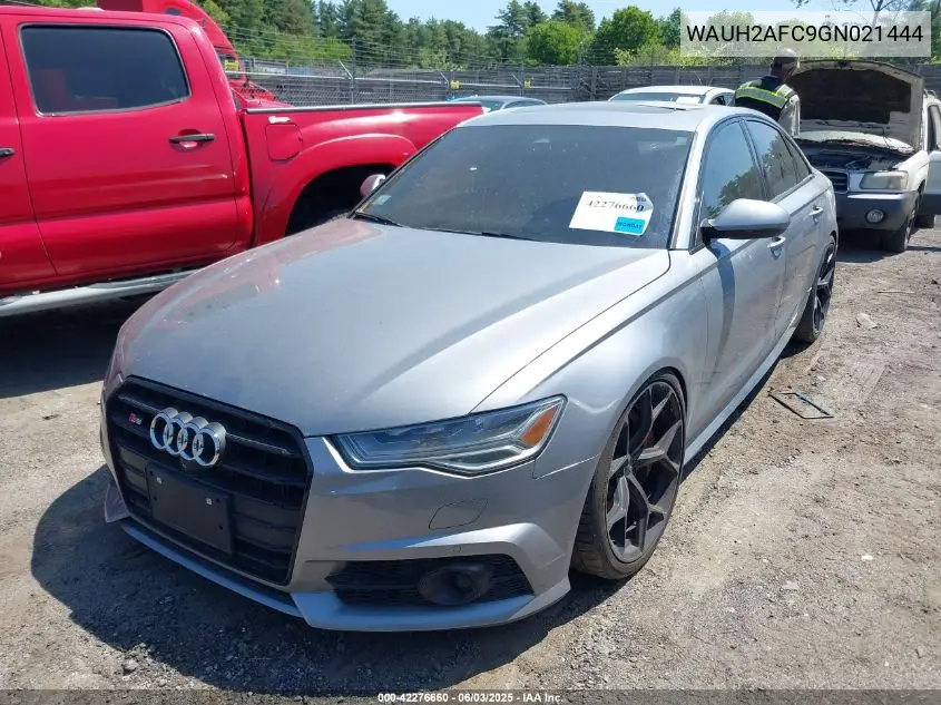 2016 Audi S6 4.0T Premium Plus VIN: WAUH2AFC9GN021444 Lot: 42276660