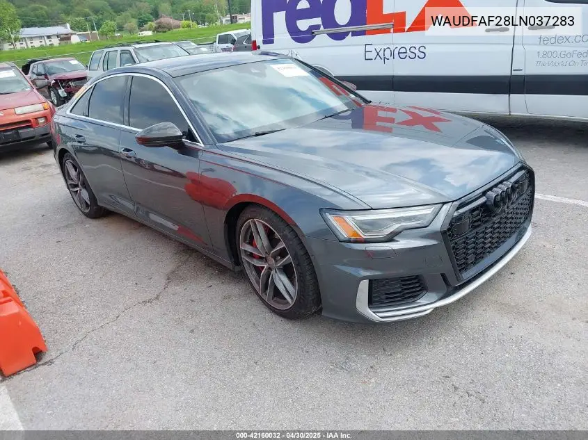 2020 Audi S6 Premium Plus Tfsi Quattro Tiptronic VIN: WAUDFAF28LN037283 Lot: 42160032