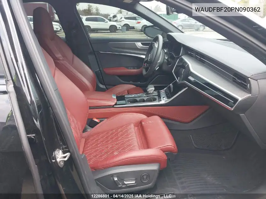 2023 Audi S6 VIN: WAUDFBF20PN090362 Lot: 12286801
