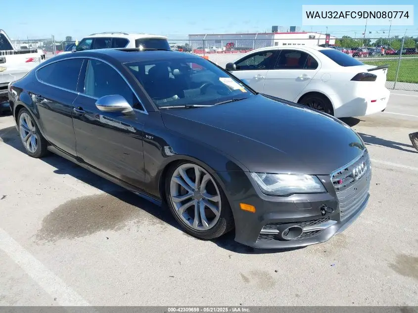 2013 Audi S7 4.0T Prestige VIN: WAU32AFC9DN080774 Lot: 42309698