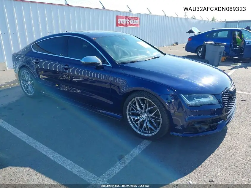 2013 Audi S7 4.0T Prestige VIN: WAU32AFCXDN089323 Lot: 42321455