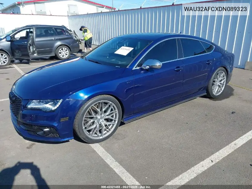2013 Audi S7 4.0T Prestige VIN: WAU32AFCXDN089323 Lot: 42321455