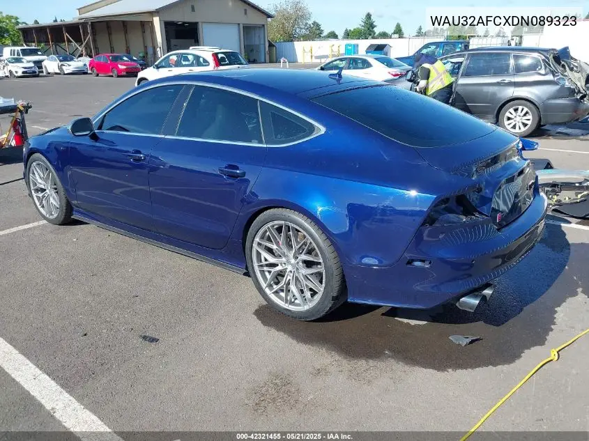 2013 Audi S7 4.0T Prestige VIN: WAU32AFCXDN089323 Lot: 42321455