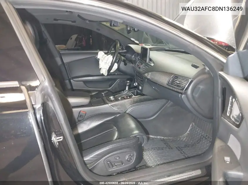 2013 Audi S7 4.0T Prestige VIN: WAU32AFC8DN136249 Lot: 42580695