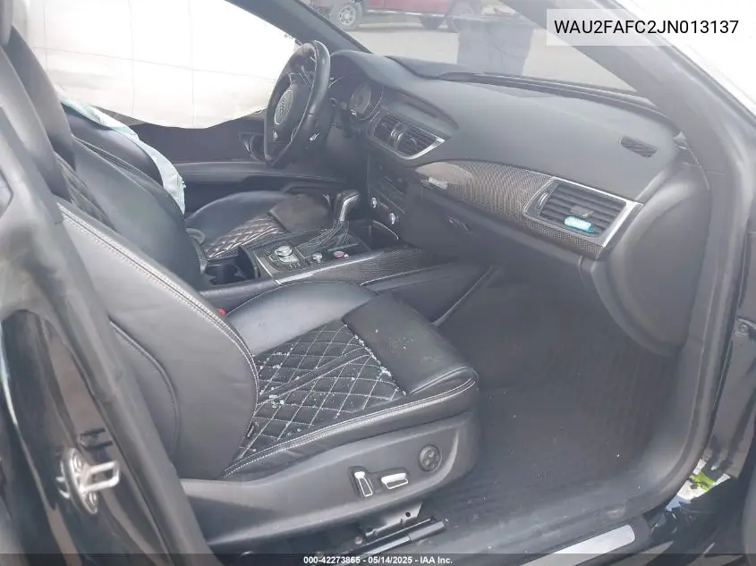 2018 Audi S7 4.0T Premium Plus VIN: WAU2FAFC2JN013137 Lot: 42273865