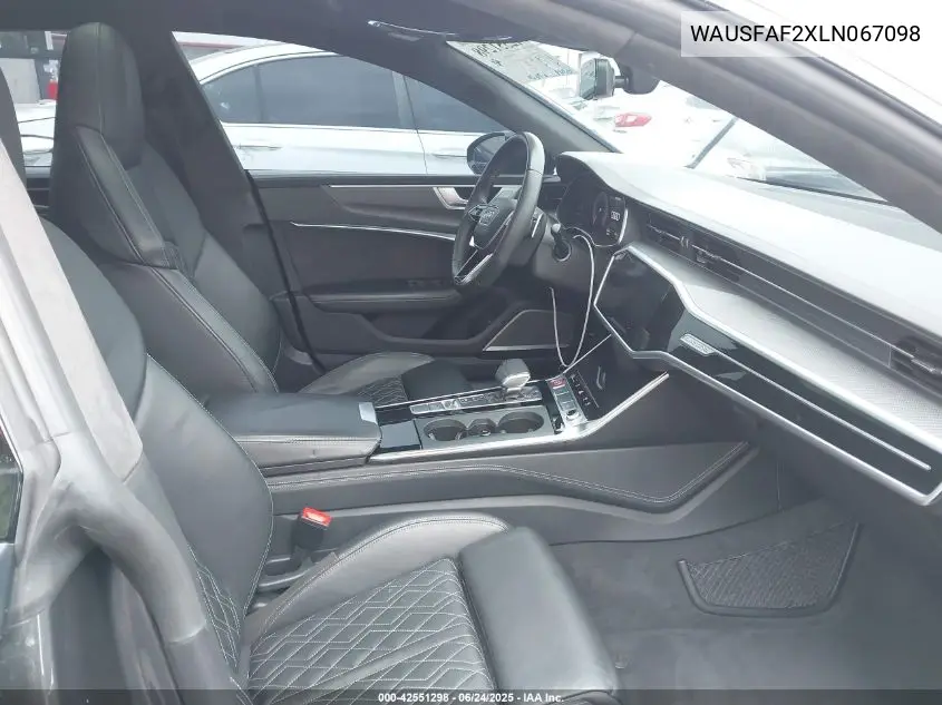 2020 Audi S7 Sportback Prestige Tfsi Quattro Tiptronic VIN: WAUSFAF2XLN067098 Lot: 42551298