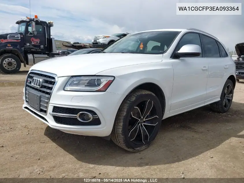 2014 Audi Sq5 Premium Plus VIN: WA1CGCFP3EA093364 Lot: 12318078