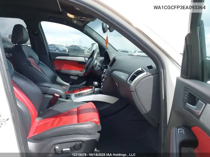 2014 Audi Sq5 Premium Plus VIN: WA1CGCFP3EA093364 Lot: 12318078