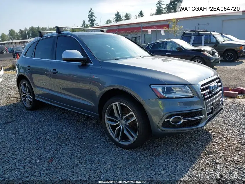 2014 Audi Sq5 3.0T Premium Plus VIN: WA1CGAFP2EA064720 Lot: 42560937