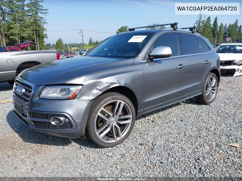 2014 Audi Sq5 3.0T Premium Plus VIN: WA1CGAFP2EA064720 Lot: 42560937