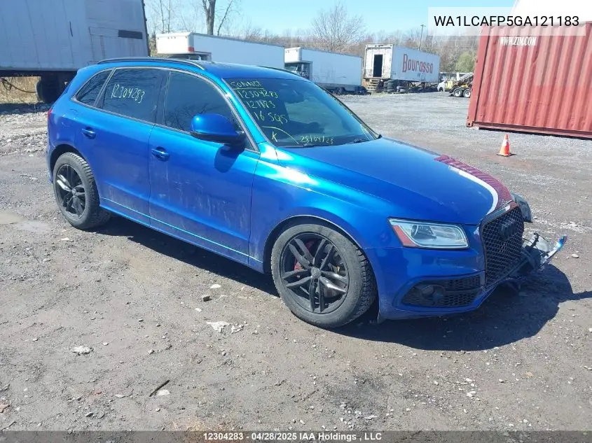 2016 Audi Sq5 3.0T Technik VIN: WA1LCAFP5GA121183 Lot: 12304283