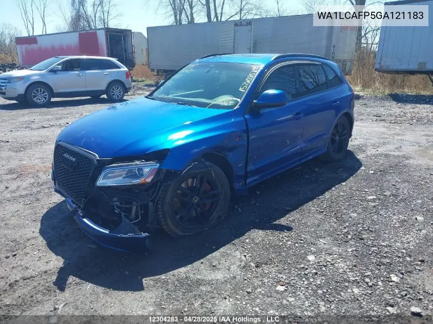 2016 Audi Sq5 3.0T Technik VIN: WA1LCAFP5GA121183 Lot: 12304283