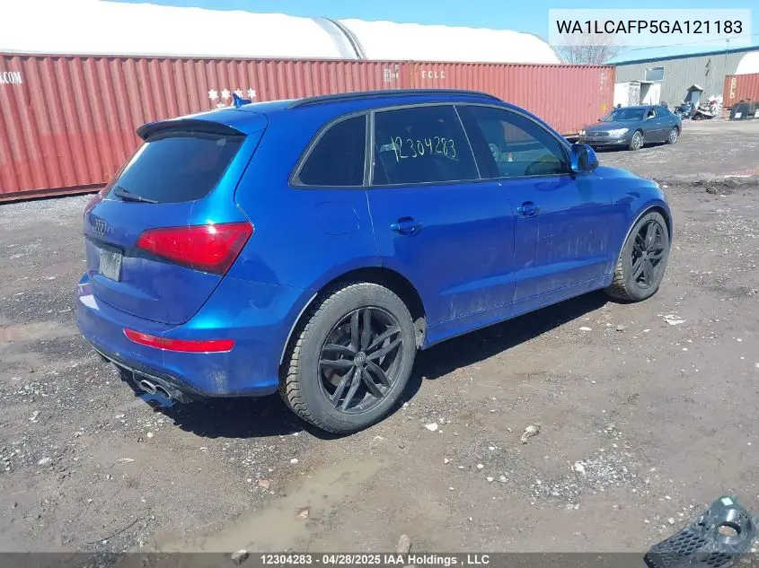 2016 Audi Sq5 3.0T Technik VIN: WA1LCAFP5GA121183 Lot: 12304283