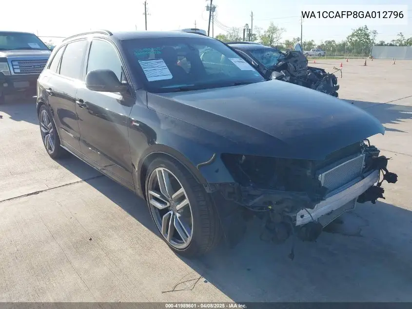 2016 Audi Sq5 3.0T Premium Plus VIN: WA1CCAFP8GA012796 Lot: 41989801