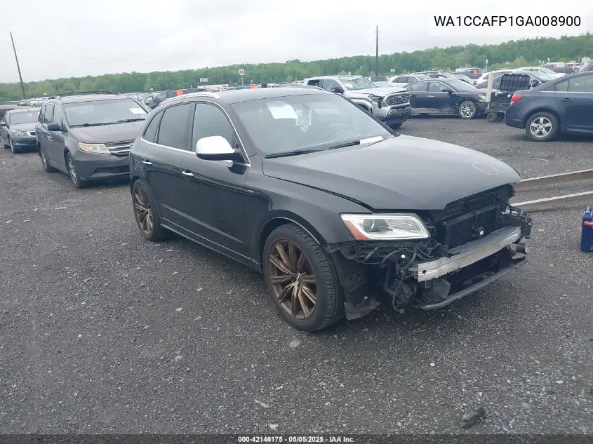 2016 Audi Sq5 Premium Plus VIN: WA1CCAFP1GA008900 Lot: 42146175