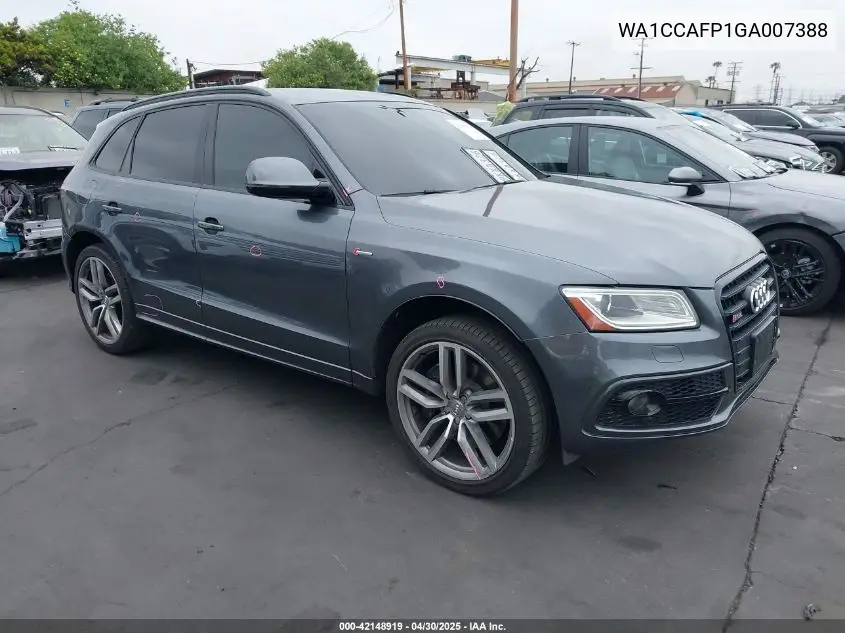 2016 Audi Sq5 Premium Plus VIN: WA1CCAFP1GA007388 Lot: 42148919