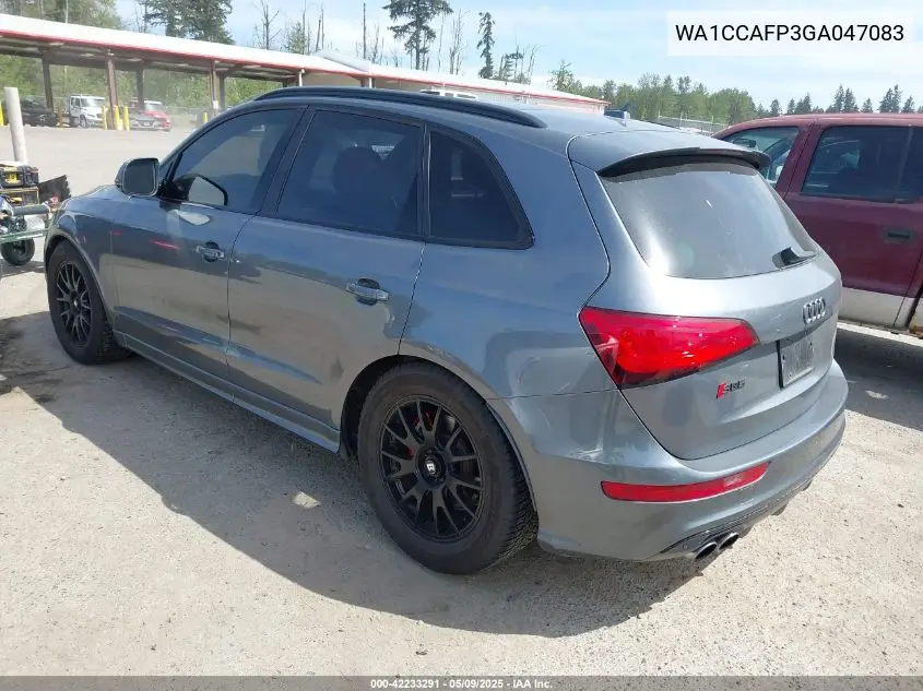 2016 Audi Sq5 Premium Plus VIN: WA1CCAFP3GA047083 Lot: 42233291