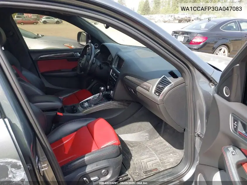 2016 Audi Sq5 Premium Plus VIN: WA1CCAFP3GA047083 Lot: 42233291