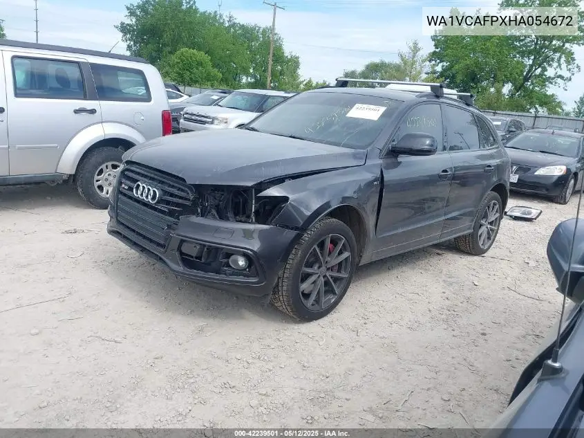 2017 Audi Sq5 3.0T Premium Plus VIN: WA1VCAFPXHA054672 Lot: 42239501