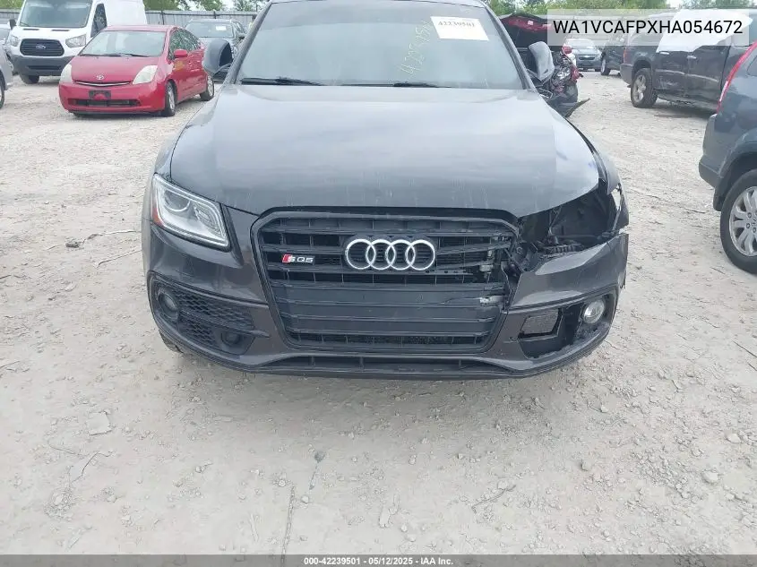 2017 Audi Sq5 3.0T Premium Plus VIN: WA1VCAFPXHA054672 Lot: 42239501