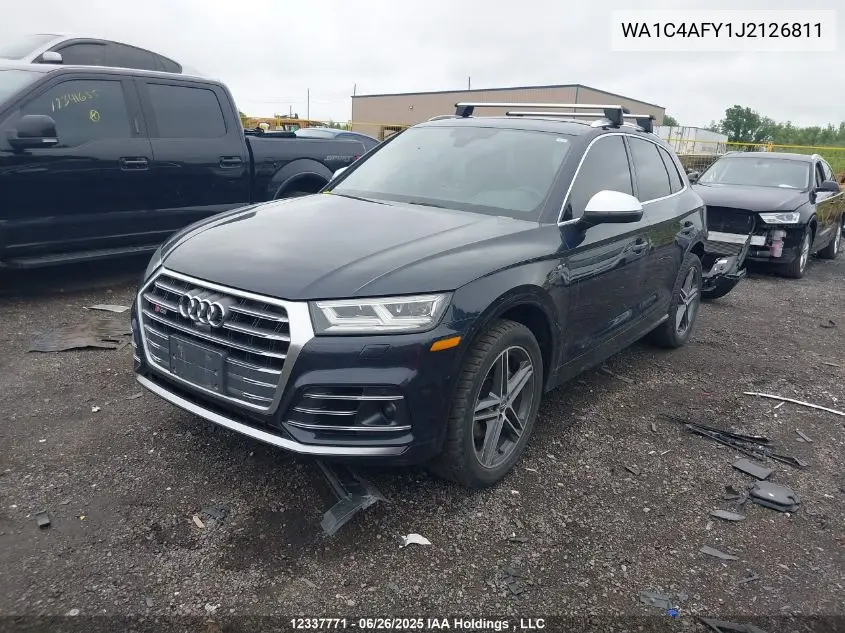 2018 Audi Sq5 3.0T Technik VIN: WA1C4AFY1J2126811 Lot: 12337771