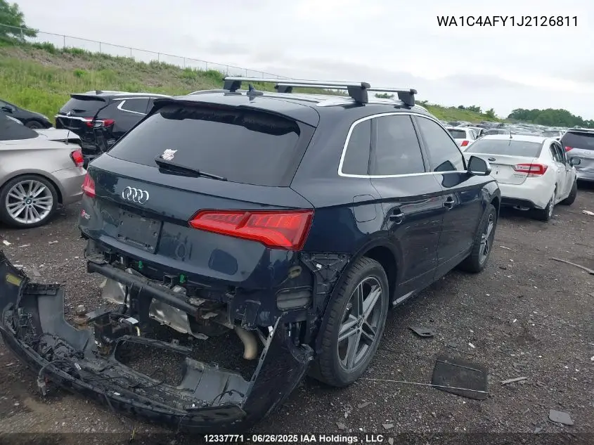 2018 Audi Sq5 3.0T Technik VIN: WA1C4AFY1J2126811 Lot: 12337771