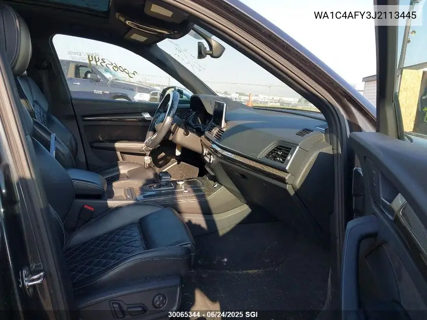 2018 Audi Sq5 Prestige VIN: WA1C4AFY3J2113445 Lot: 30065344