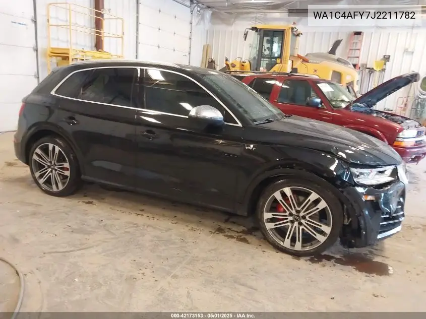 2018 Audi Sq5 3.0T Premium Plus VIN: WA1C4AFY7J2211782 Lot: 42173153