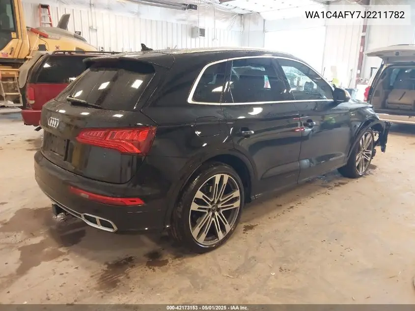2018 Audi Sq5 3.0T Premium Plus VIN: WA1C4AFY7J2211782 Lot: 42173153