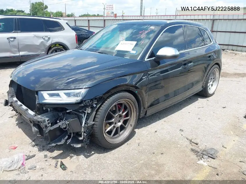 2018 Audi Sq5 3.0T Premium Plus VIN: WA1C4AFY5J2225888 Lot: 42212790