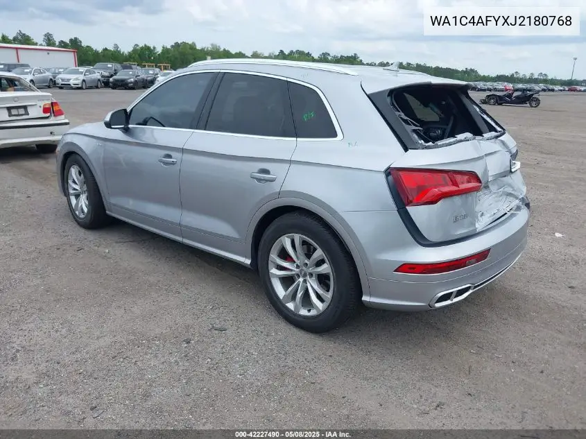 2018 Audi Sq5 3.0T Premium Plus VIN: WA1C4AFYXJ2180768 Lot: 42227490