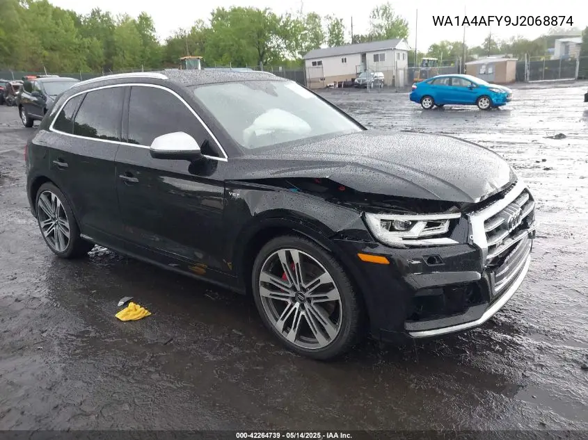 2018 Audi Sq5 3.0T Premium Plus VIN: WA1A4AFY9J2068874 Lot: 42264739