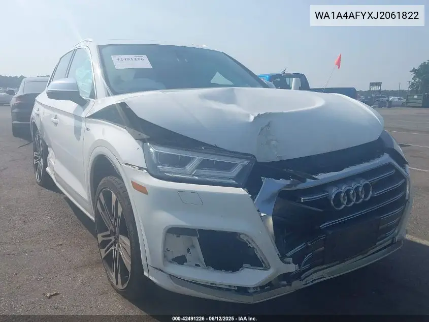 2018 Audi Sq5 3.0T Premium Plus VIN: WA1A4AFYXJ2061822 Lot: 42491226