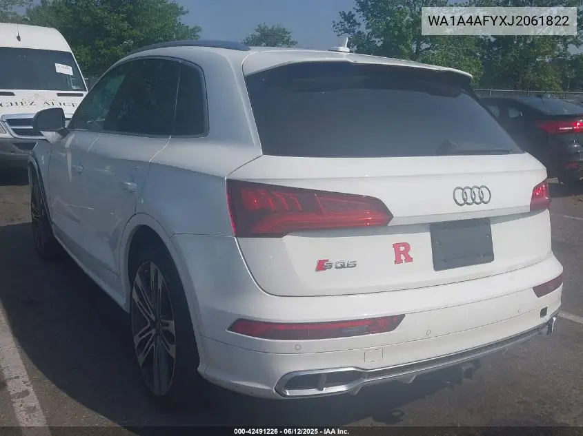 2018 Audi Sq5 3.0T Premium Plus VIN: WA1A4AFYXJ2061822 Lot: 42491226