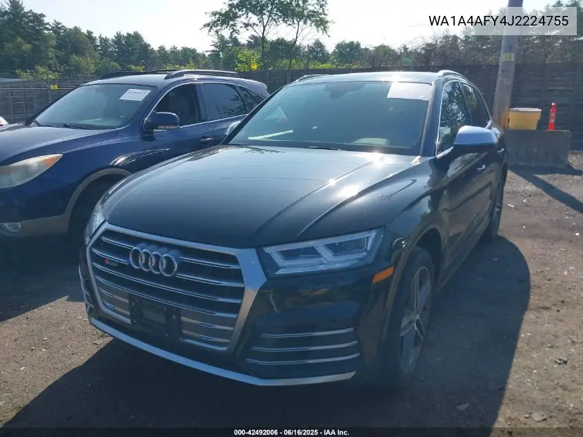 2018 Audi Sq5 3.0T Premium Plus VIN: WA1A4AFY4J2224755 Lot: 42492006