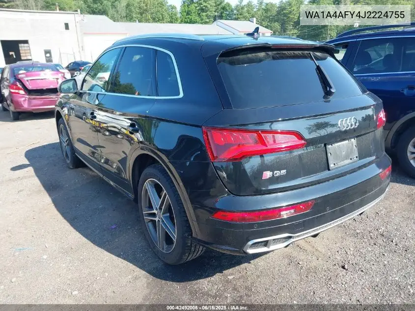 2018 Audi Sq5 3.0T Premium Plus VIN: WA1A4AFY4J2224755 Lot: 42492006