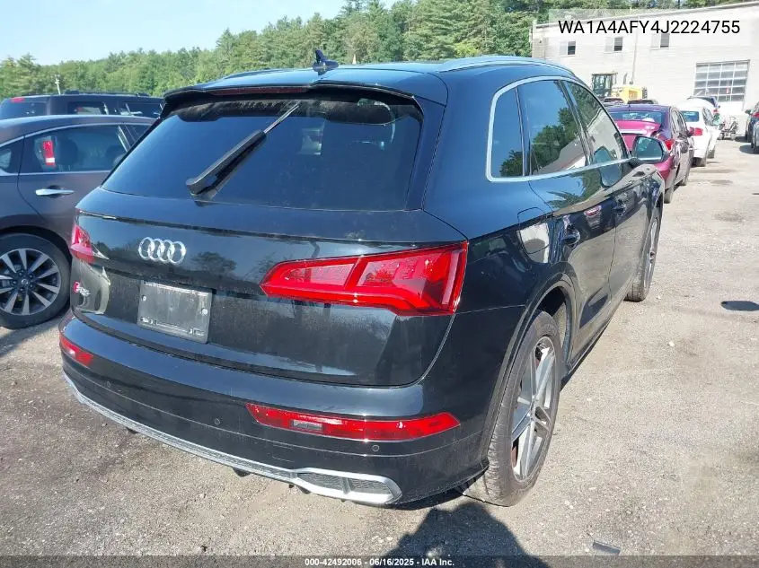 2018 Audi Sq5 3.0T Premium Plus VIN: WA1A4AFY4J2224755 Lot: 42492006