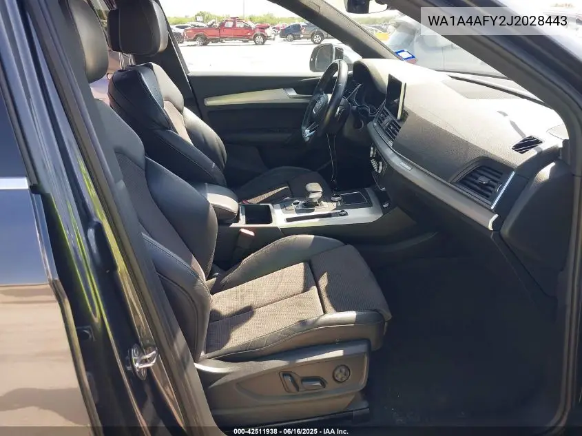 2018 Audi Sq5 3.0T Premium Plus VIN: WA1A4AFY2J2028443 Lot: 42511938