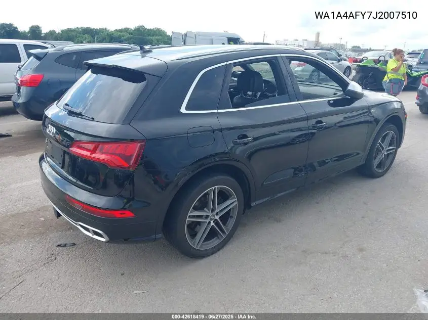2018 Audi Sq5 3.0T Premium Plus VIN: WA1A4AFY7J2007510 Lot: 42618419