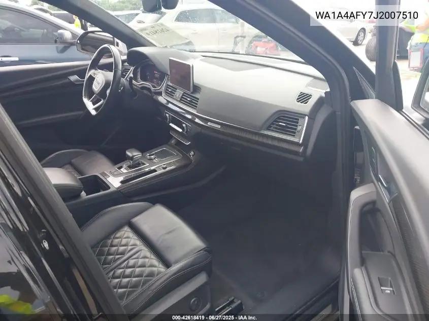 2018 Audi Sq5 3.0T Premium Plus VIN: WA1A4AFY7J2007510 Lot: 42618419