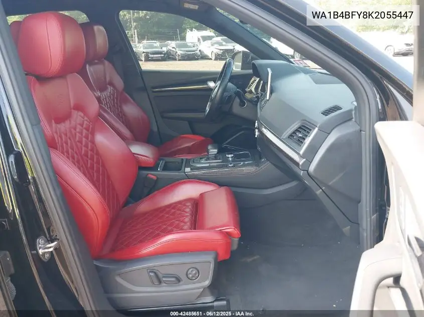 2019 Audi Sq5 3.0T Premium VIN: WA1B4BFY8K2055447 Lot: 42485651