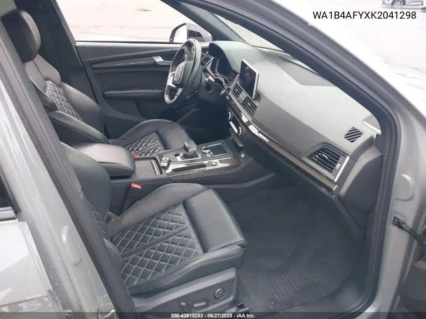 2019 Audi Sq5 3.0T Premium VIN: WA1B4AFYXK2041298 Lot: 42618253
