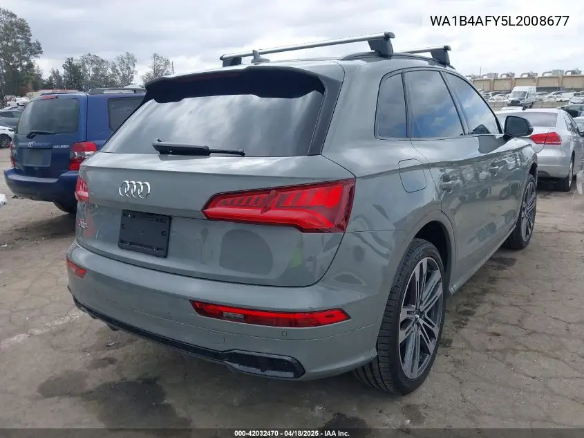2020 Audi Sq5 Premium Plus Tfsi Quattro Tiptronic VIN: WA1B4AFY5L2008677 Lot: 42032470