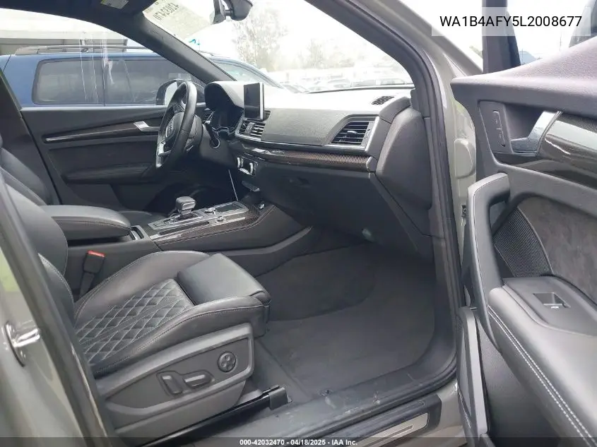 2020 Audi Sq5 Premium Plus Tfsi Quattro Tiptronic VIN: WA1B4AFY5L2008677 Lot: 42032470
