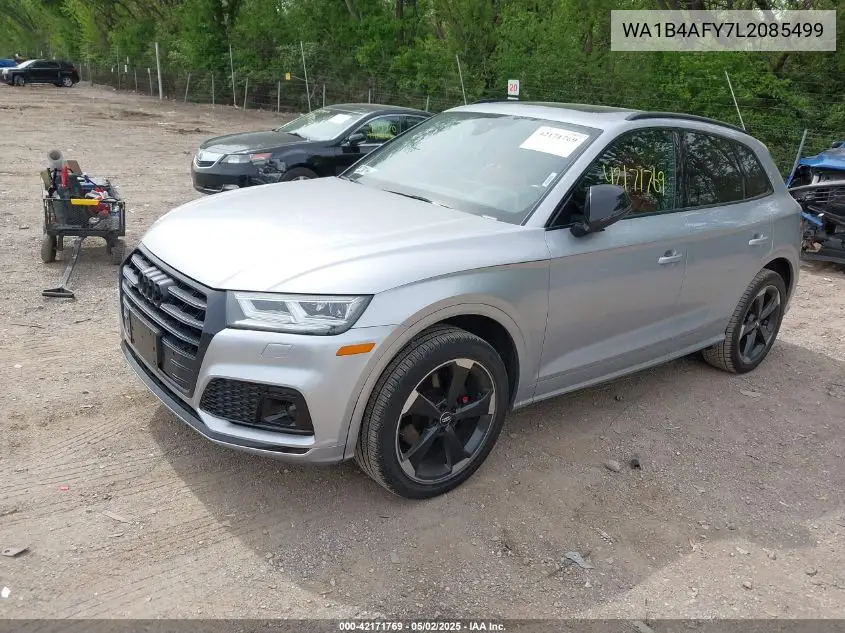 2020 Audi Sq5 Premium Plus Tfsi Quattro Tiptronic VIN: WA1B4AFY7L2085499 Lot: 42171769
