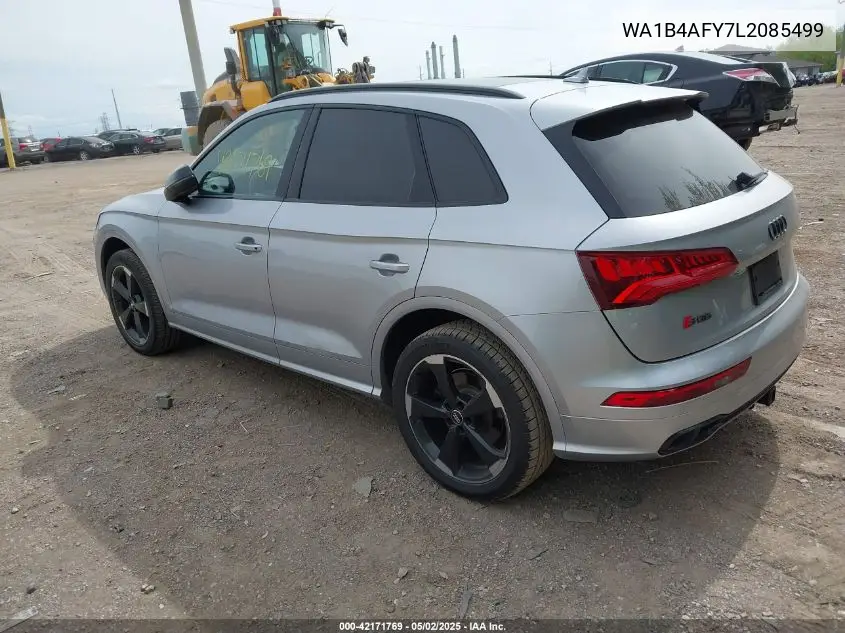 2020 Audi Sq5 Premium Plus Tfsi Quattro Tiptronic VIN: WA1B4AFY7L2085499 Lot: 42171769