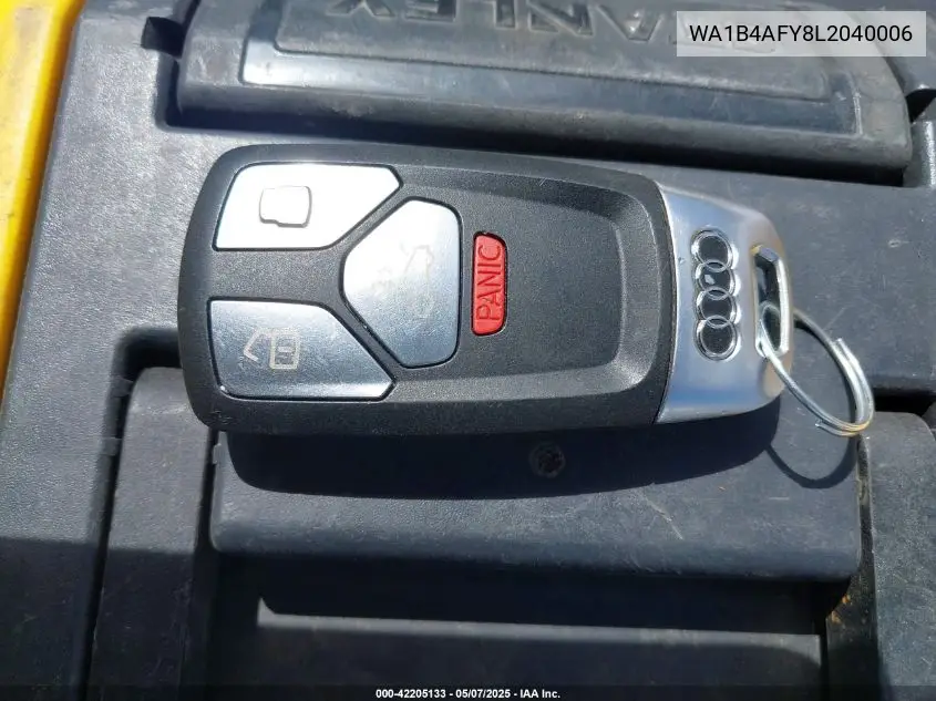 2020 Audi Sq5 Premium Plus Tfsi Quattro Tiptronic VIN: WA1B4AFY8L2040006 Lot: 42205133