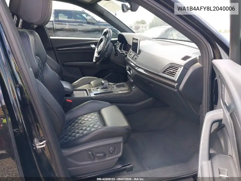 2020 Audi Sq5 Premium Plus Tfsi Quattro Tiptronic VIN: WA1B4AFY8L2040006 Lot: 42205133