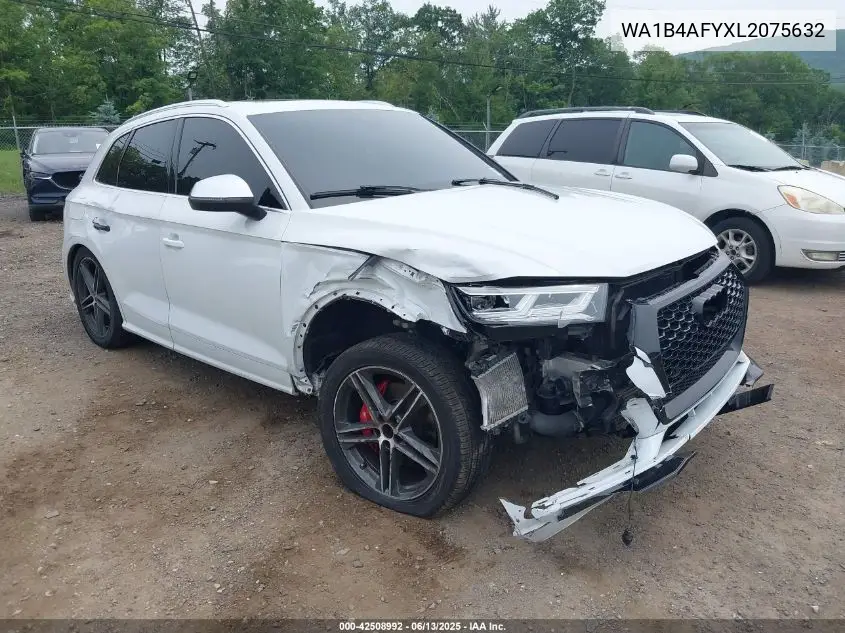 2020 Audi Sq5 Premium Plus Tfsi Quattro Tiptronic VIN: WA1B4AFYXL2075632 Lot: 42508992