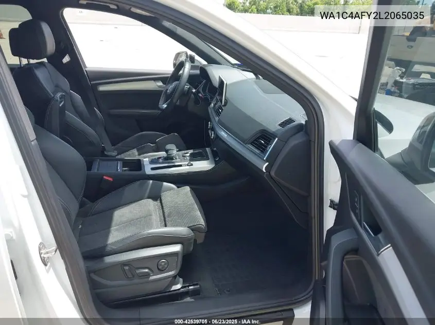 2020 Audi Sq5 Prestige Tfsi Quattro Tiptronic VIN: WA1C4AFY2L2065035 Lot: 42539705